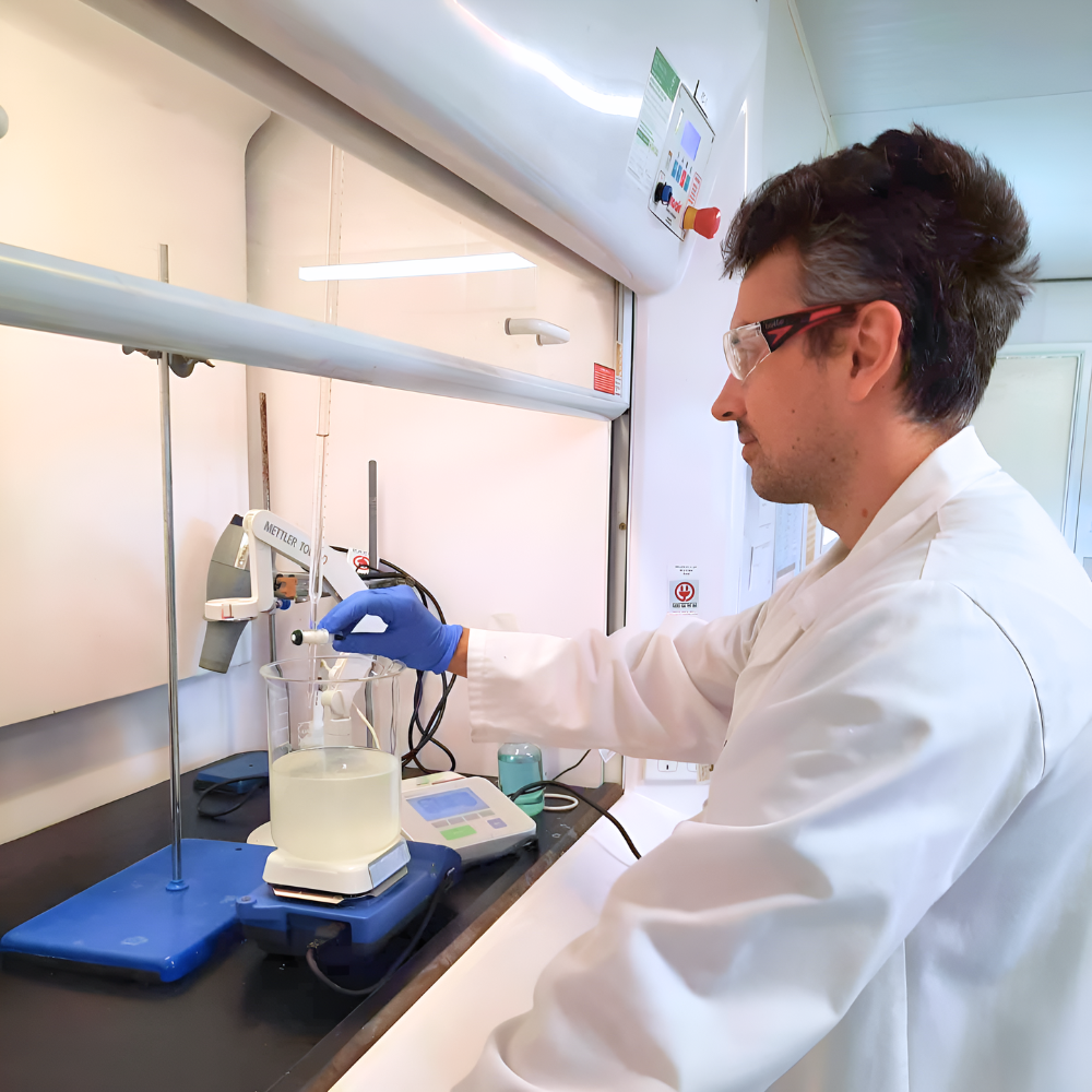 Accensi's team of chemists can assist with laboratory research and chemical reformulations