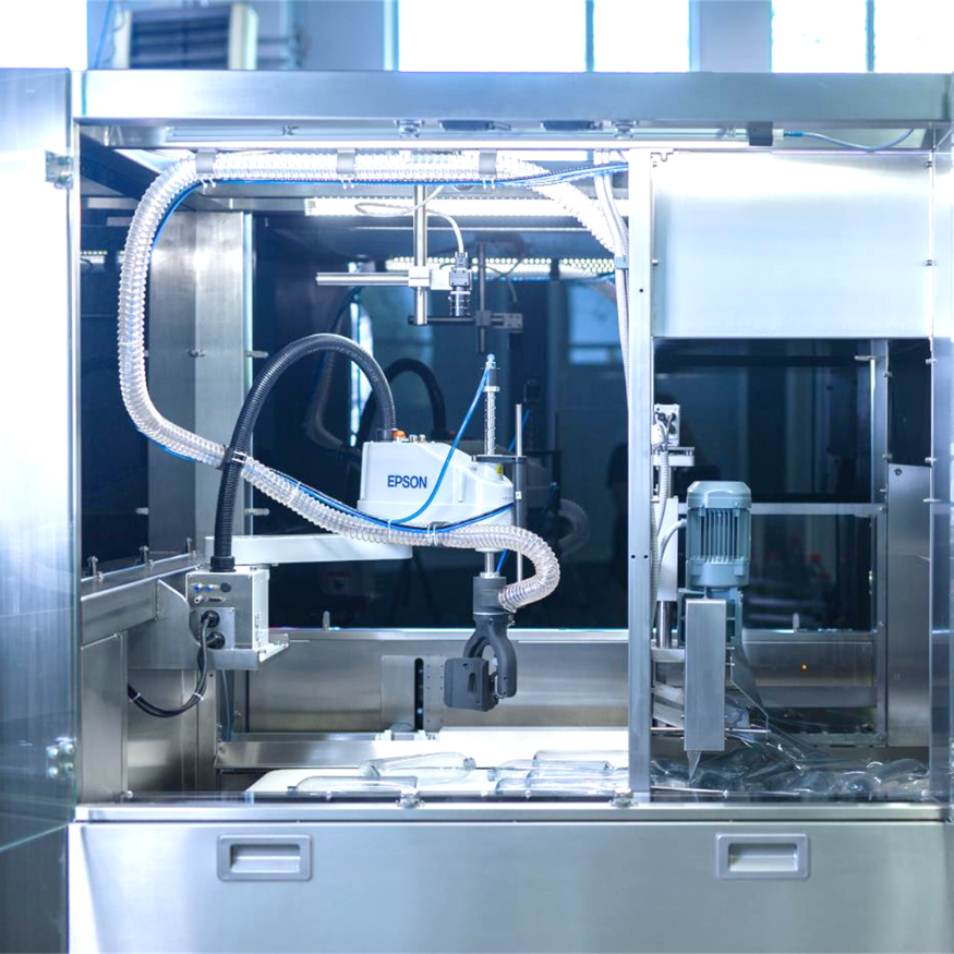 Small Pack Line Robotic Sorting Arm